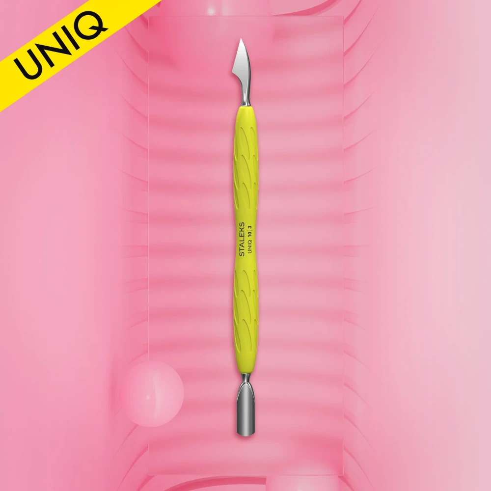 STALEKS UNIQ 10 TYPE 3 Gummy – Избутвач с тесен заоблен и почистващ край Image 04