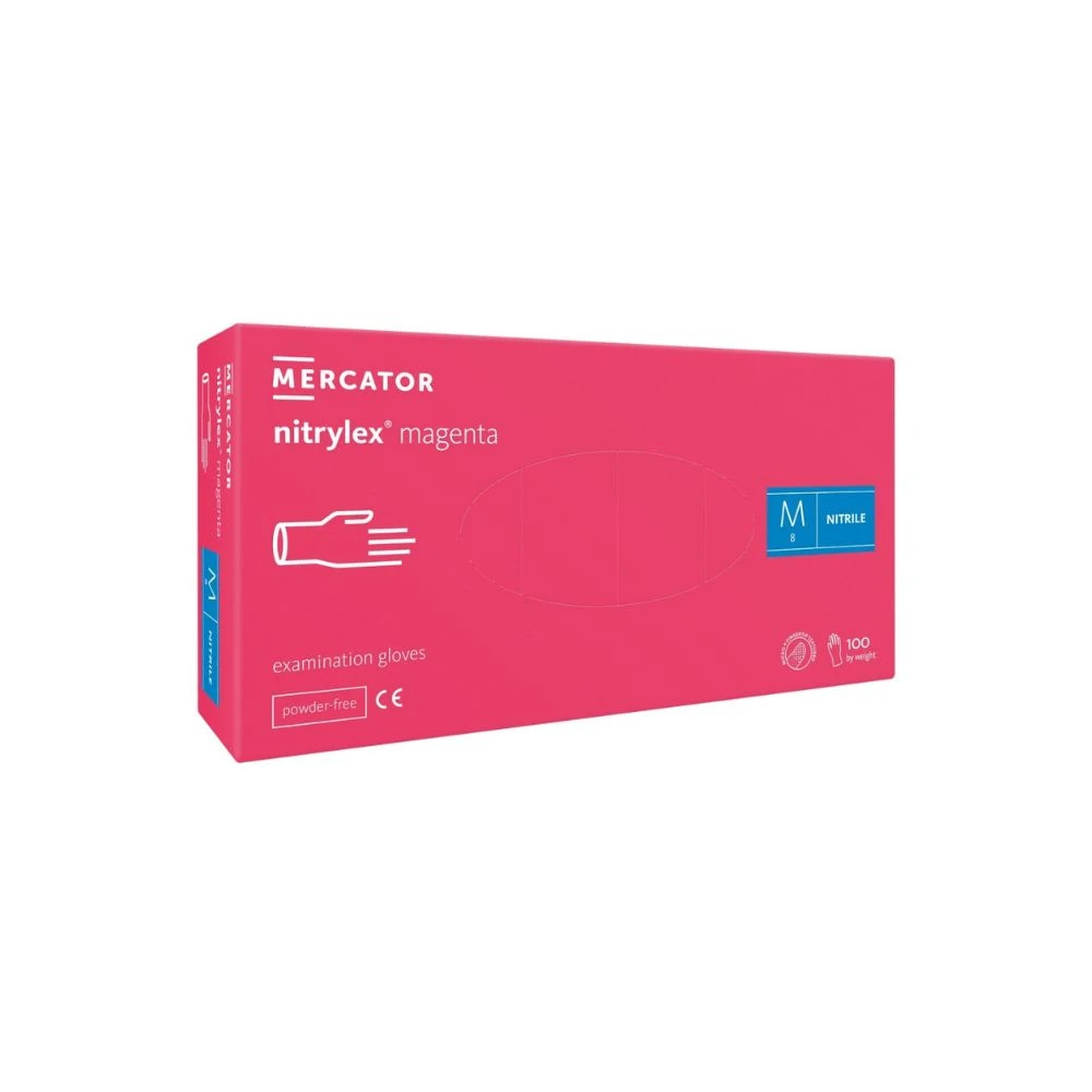 Нитрилни ръкавици MERCATOR NITRYLEX - Маджента XS (Copy) Image 07