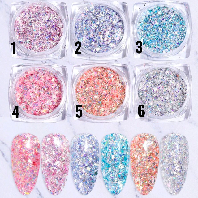 Glitter ефект за нокти