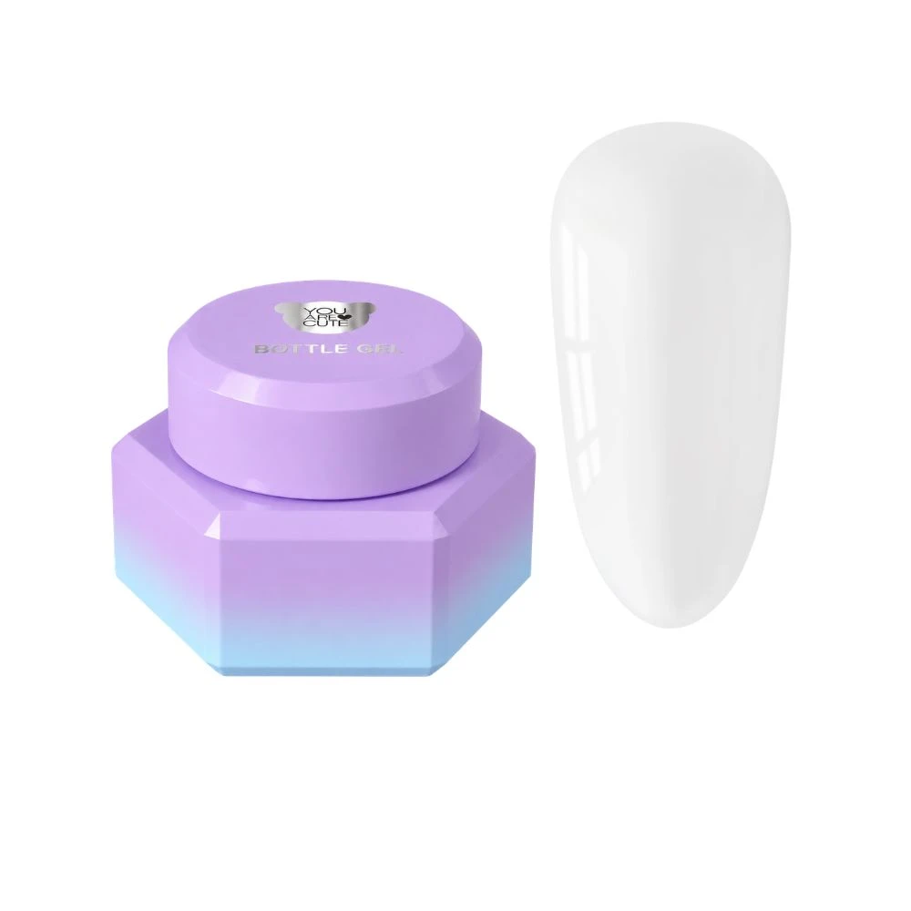 Bottle Gel You Are Cute 15 g - № 1 Млечно бял