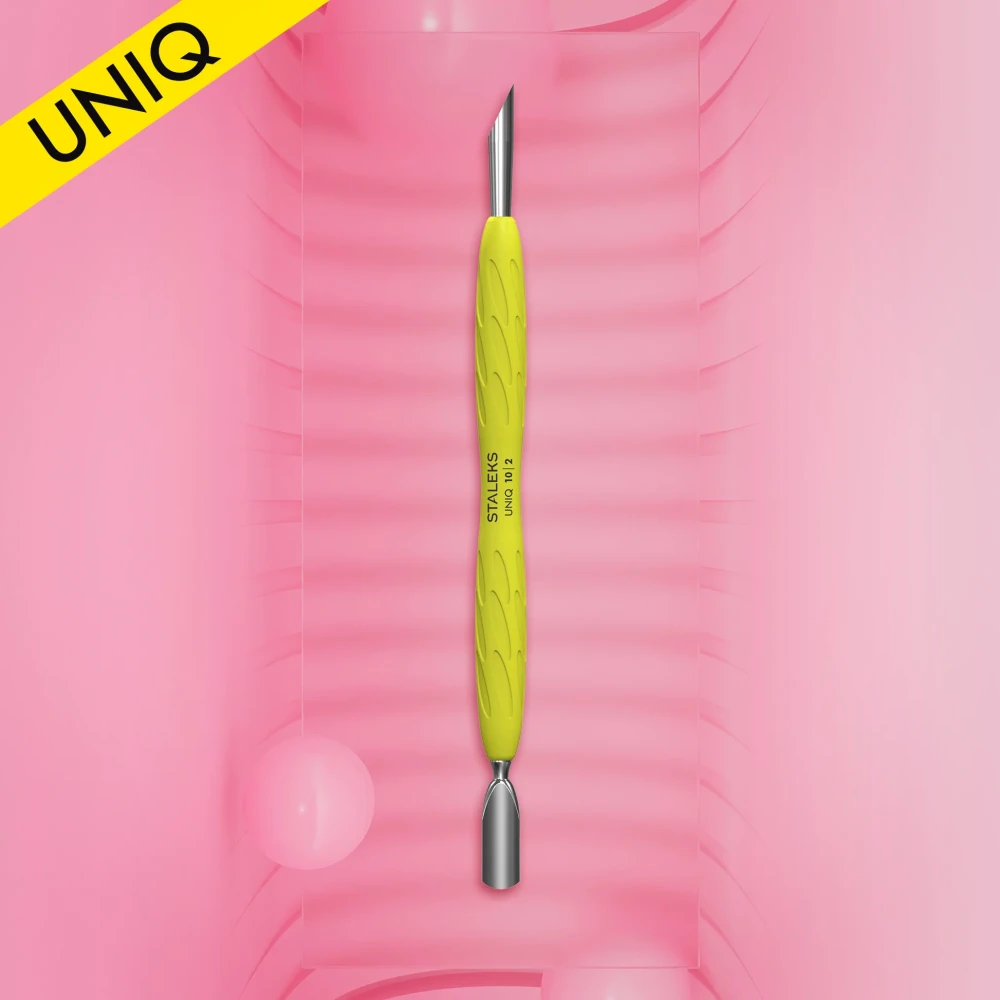 STALEKS UNIQ 10 TYPE 2 Gummy – Избутвач с тесен заоблен и скосен край Image 04