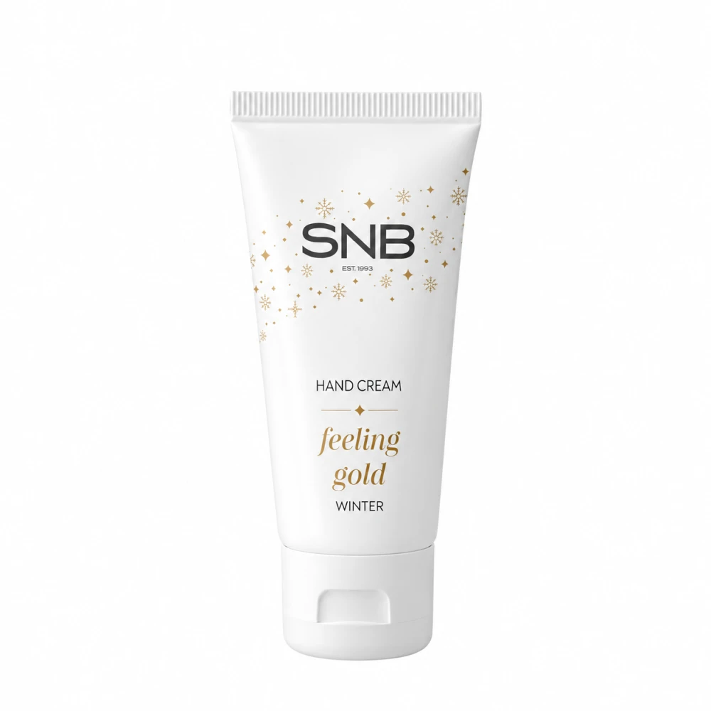 SNB - Комплект от 5 крема за ръце Feeling Gold Winter