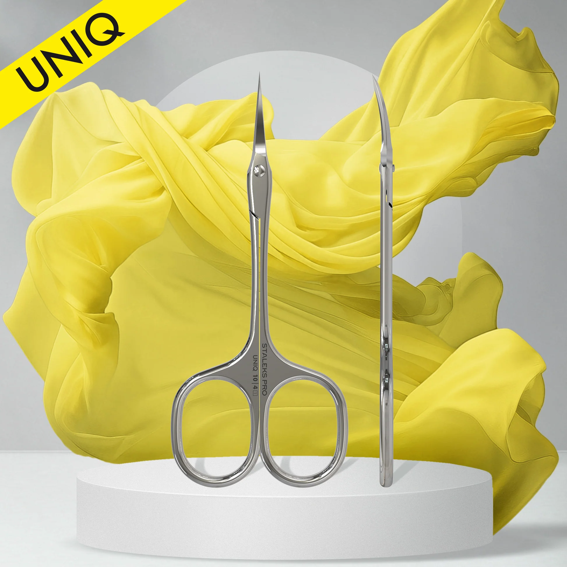 STALEKS UNIQ 10 TYPE 4 Ballerina - Професионални ножички за кожички Image 01