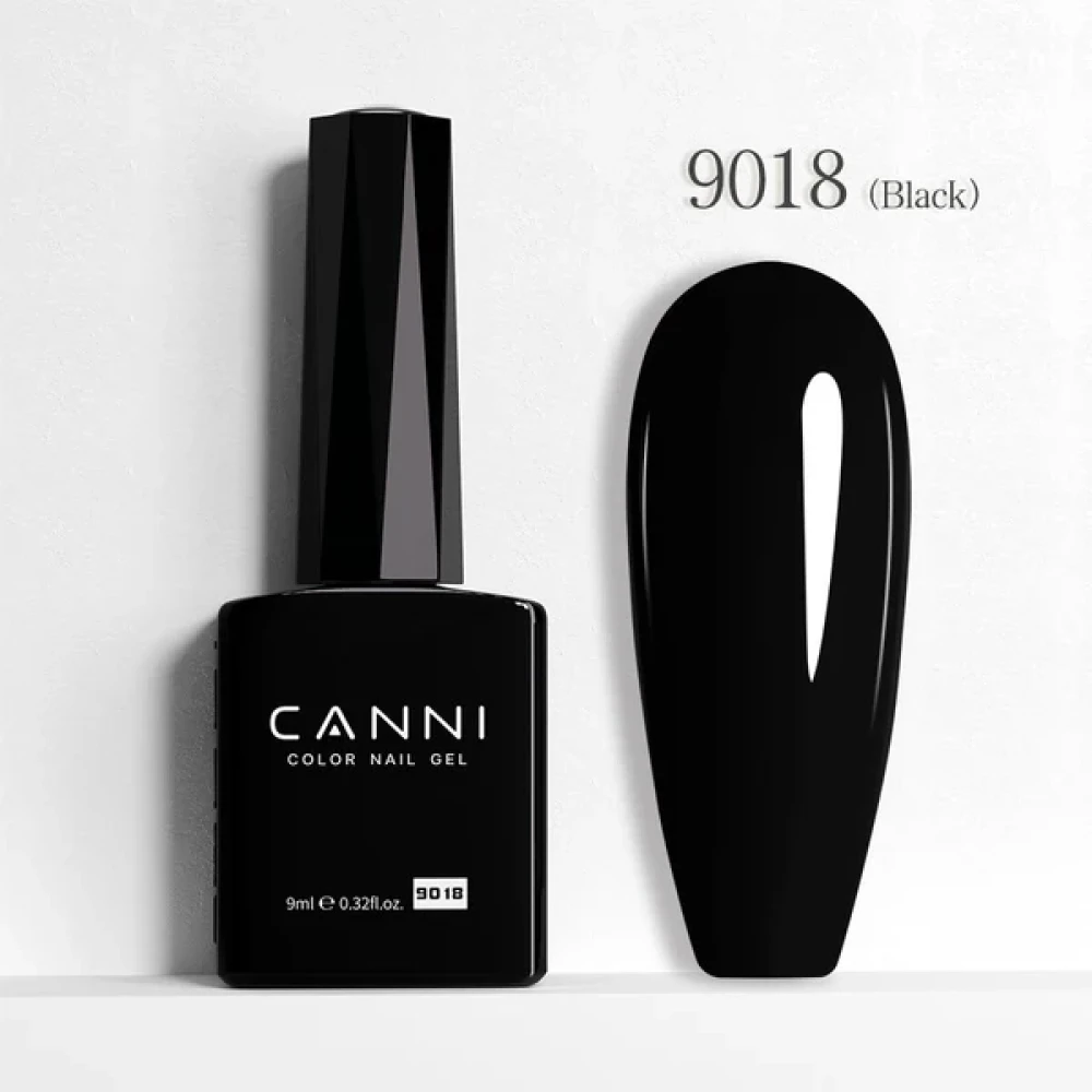Гел лак Canni - Black 7,3 ml