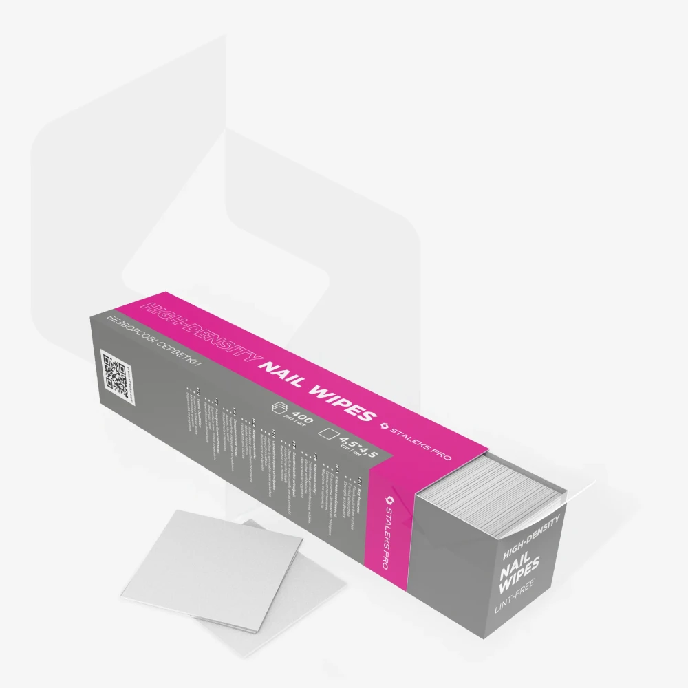 STALEKS SMART -  Плътни почистващи тампони без власинки 400 бр Image 01