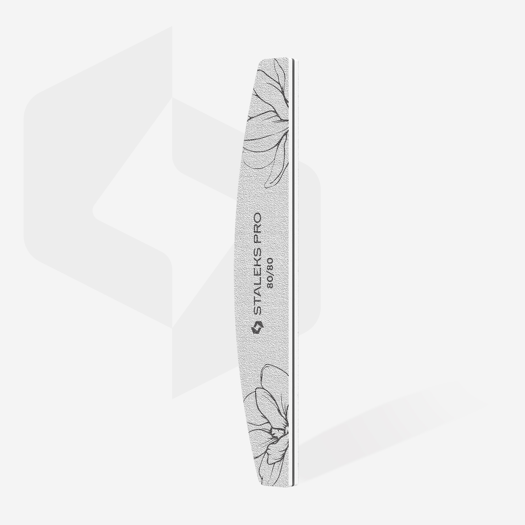 Минерална пила за нокти STALEKS Crescent EXPERT 40 грит 80/80 Image 10