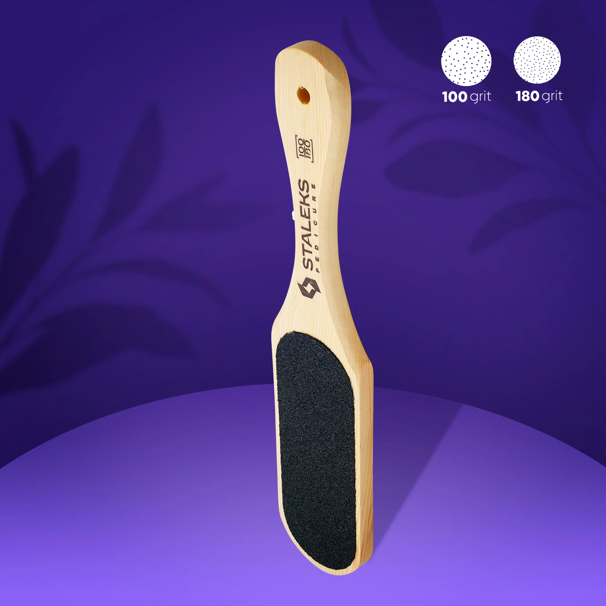 STALEKS BEAUTY & CARE 10 TYPE 1 - Двустранна дървена пила за пети, 100/180 грит Image 03