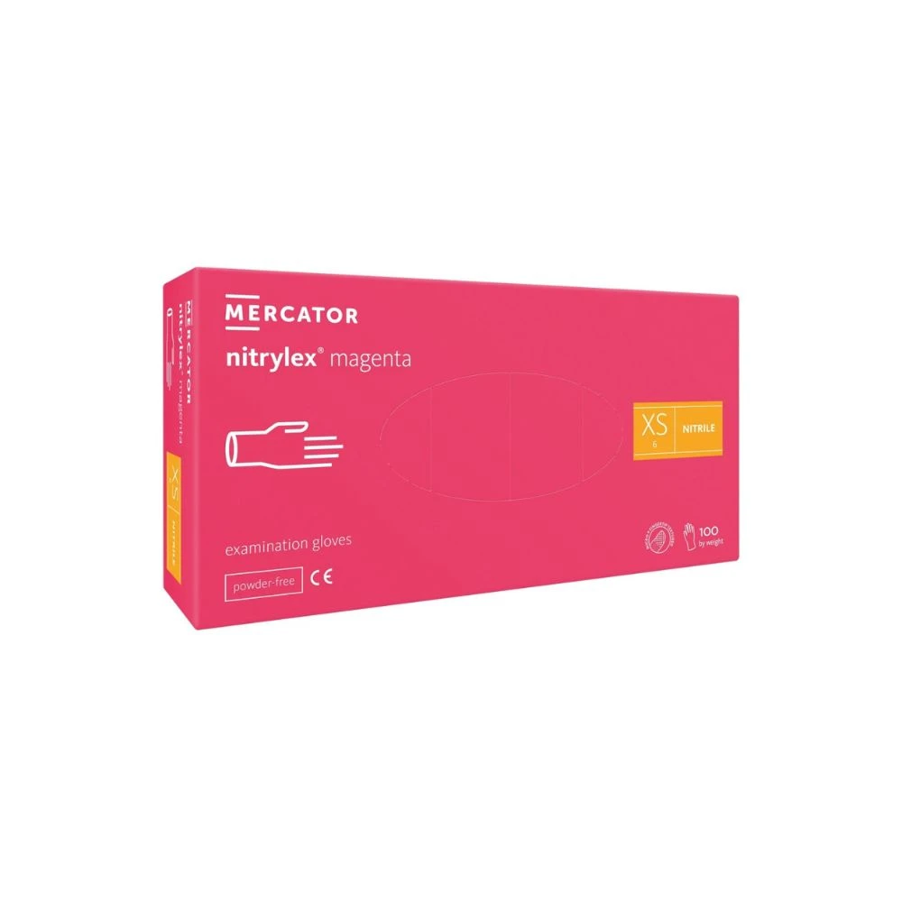 Нитрилни ръкавици MERCATOR NITRYLEX - Ментово зелени XS (Copy) Image 03