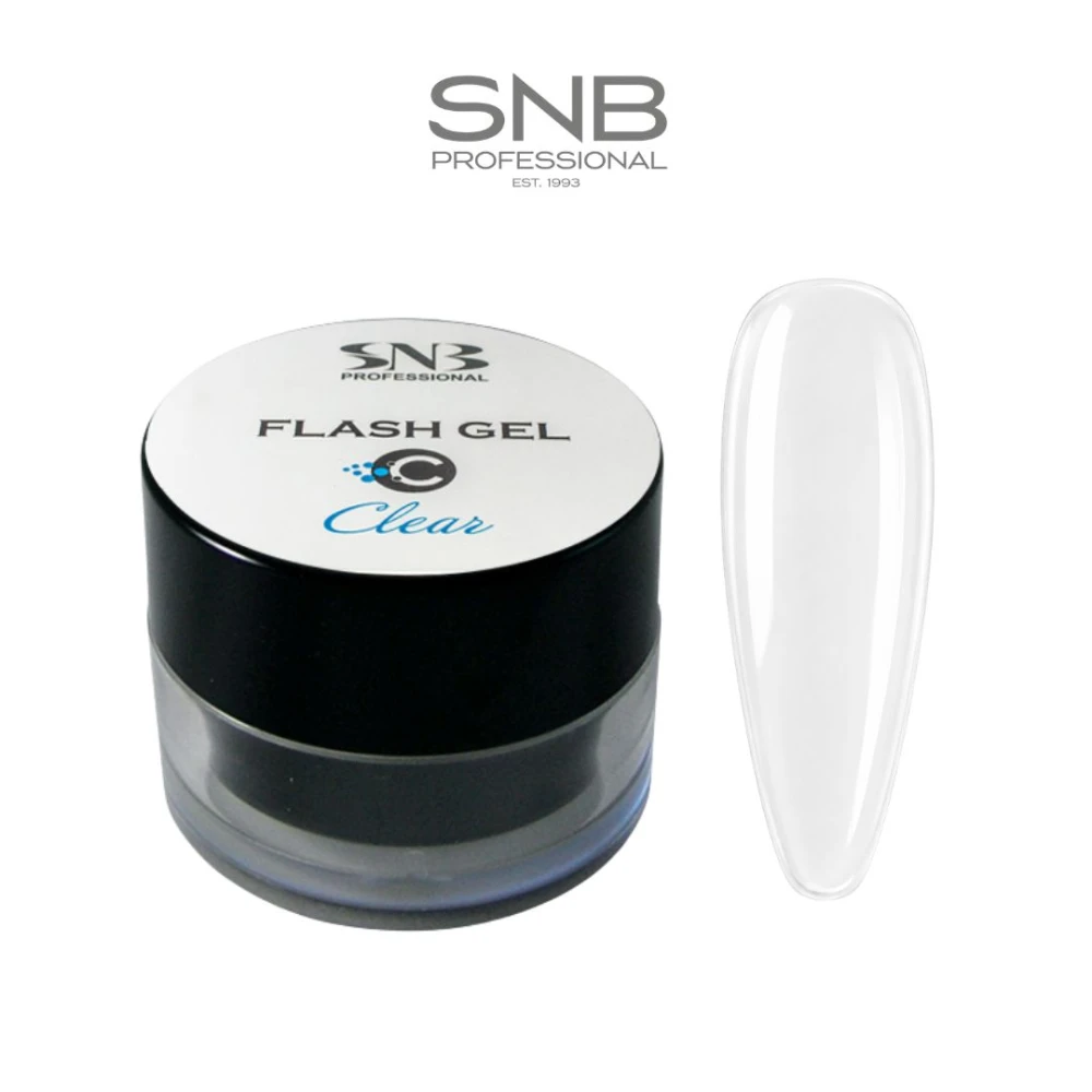 SNB - Flash UV гел - 20 гр. - Прозрачен Image 02