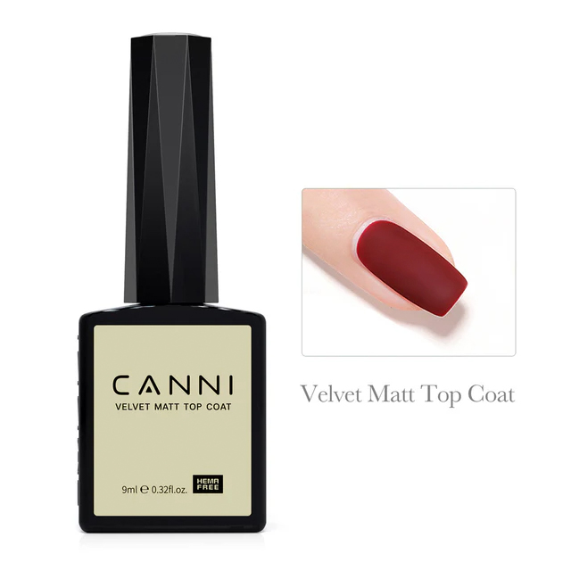 Canni - UV/LED  хипоалергенен матов топ