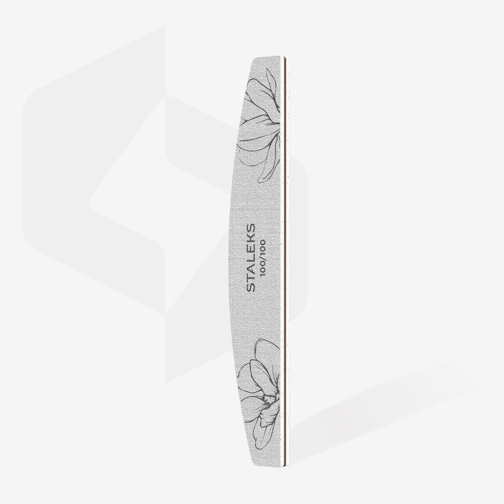 100/100 STALEKS Crescent EXPERT 40 - Минерална пила за нокти Image 01