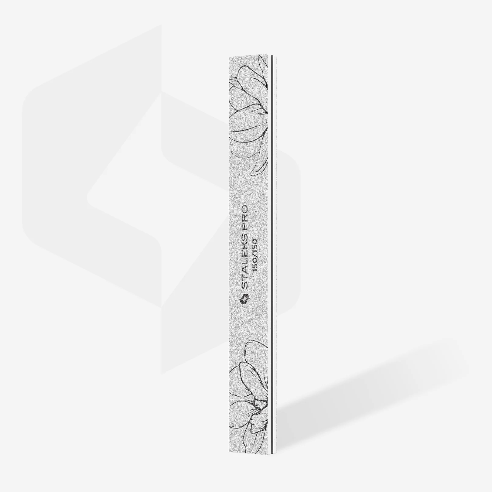 Минерална пила за нокти STALEKS Straight EXPERT 20 грит 150/150 Image 04