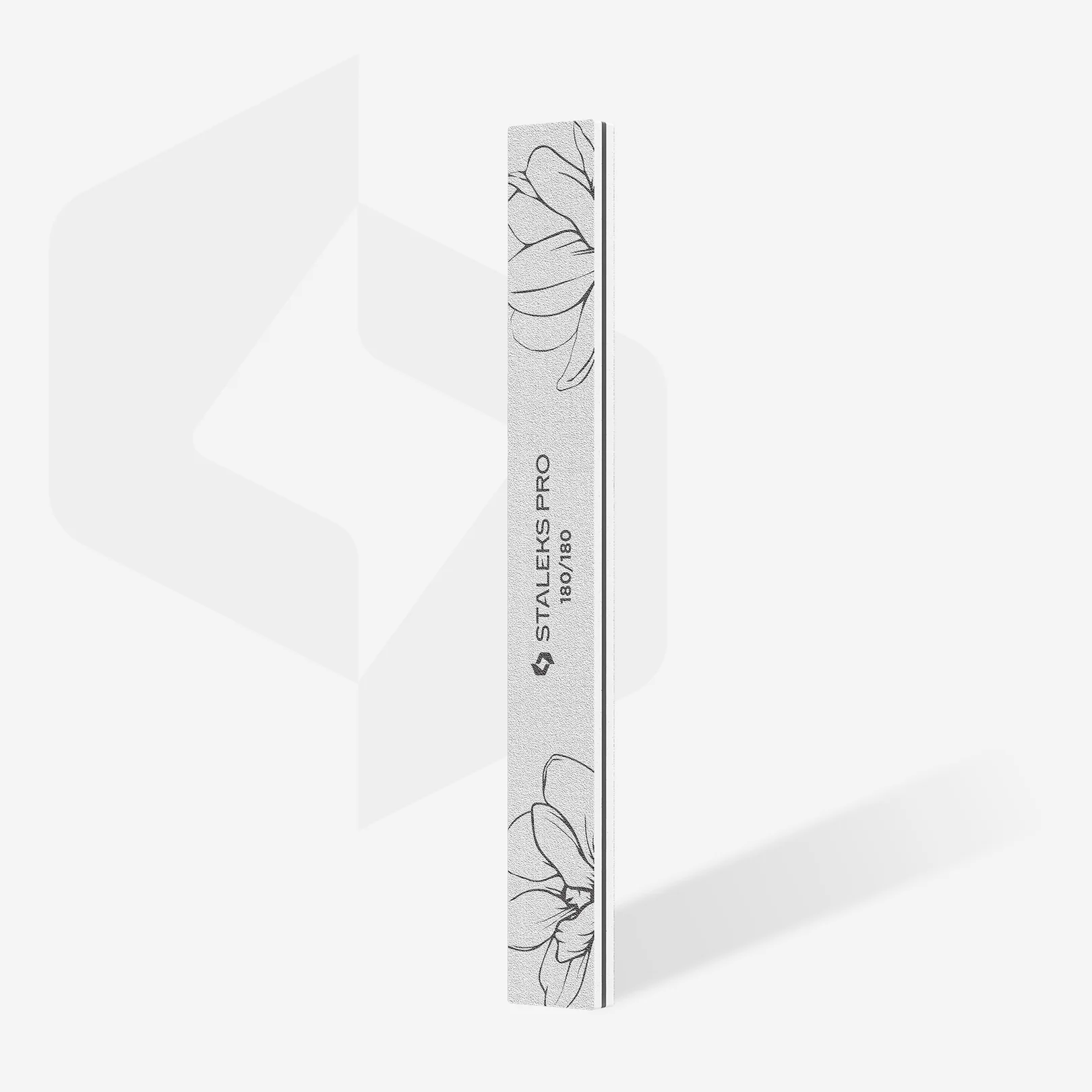 Минерална пила за нокти STALEKS Straight EXPERT 20 грит 180/180 Image 07