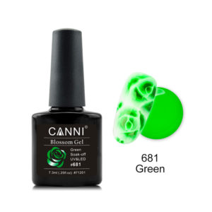 Canni - Blossom Gel ефект мокро в мокро - 681 Green