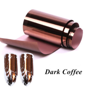 Фолио за декорация - Тъмно кафе