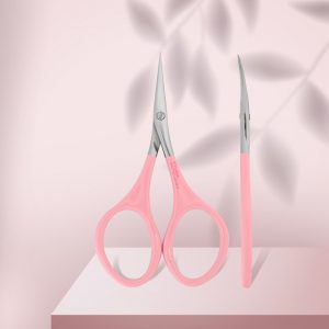 Розови ножици за кожички Staleks Beauty & Care 11 тип 1