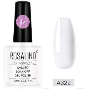 Rosalind 3 в 1 гел за изграждане - Млечно бял